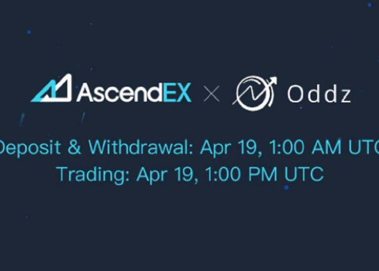 ODDZ Listing on AscendEX – Press release Bitcoin News