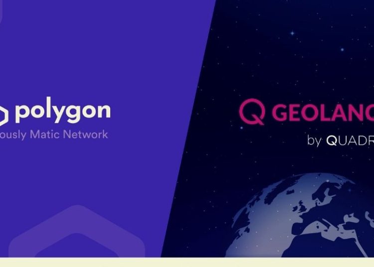 Quadrant Announces Partnership With Polygon To Launch Its New Project, Geolancer