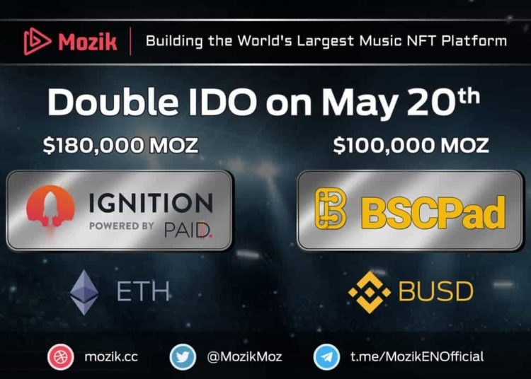 Mozik to Launch Double IDO on Ignition and BSCPad