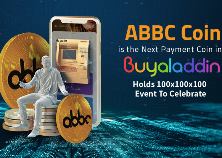 ABBC Coin Is the Next Payment Coin in Buyaladdin, Holds 100x100x100 Event to Celebrate – Press release Bitcoin News