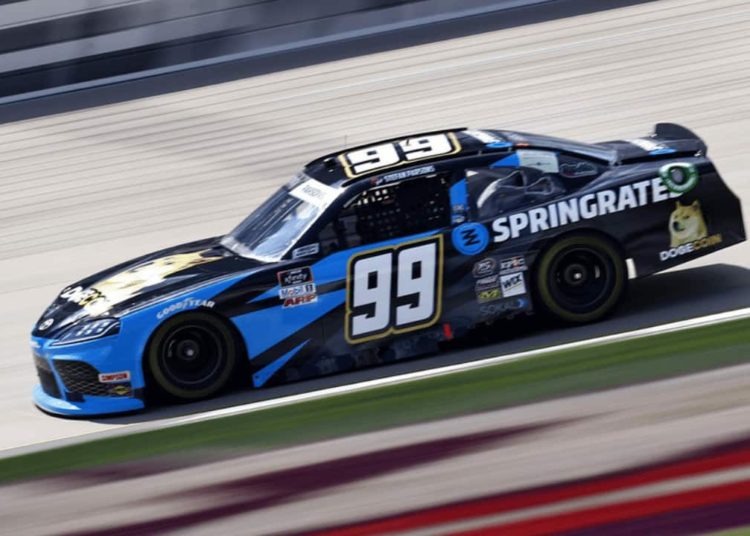 Dogecoin-Branded Car Crashes During a NASCAR Race
