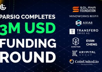 PARSIQ Raises $3M in Strategic Venture Round Joined by Solana, and Others