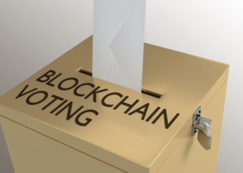 Patrick Byrne touts blockchain for US voting system