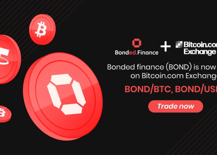 Bonded.Finance (BOND) Token Is Now Listed on Bitcoin.com Exchange – Press release Bitcoin News