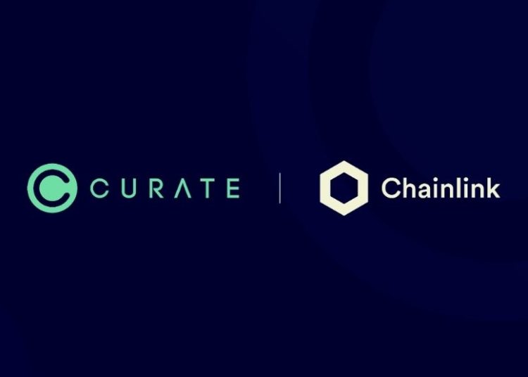 Curate Marketplace Integrates Chainlink Price Feed To Price NFT Assets And Services