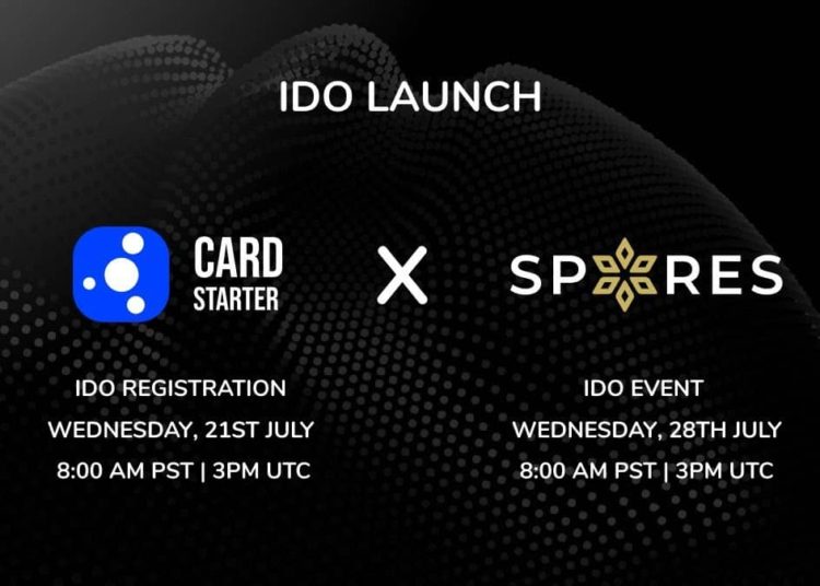 Spores Network to Kick Off Cardstarter IDO on July 21st