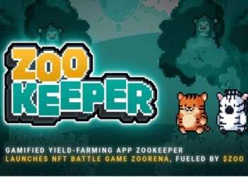 Gamified Yield-Farming App ZooKeeper Launches NFT Battle Game ZooRena Fueled by $ZOO
