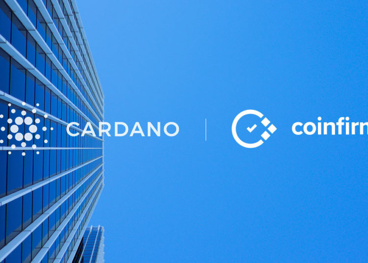 Cardano Foundation (ADA) signs on Coinfirm to comply with FATF norms