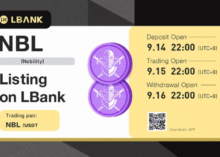 LBank Exchange Lists NBL (Nobility) – Press release Bitcoin News