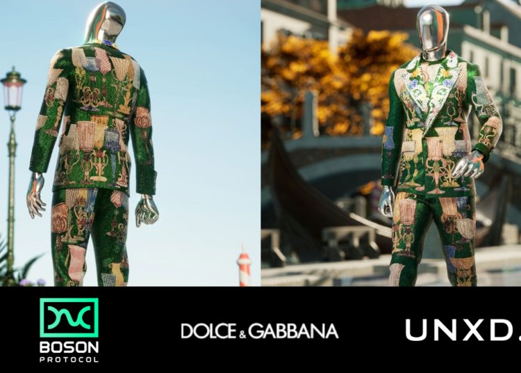 Boson Protocol Purchases ‘The Glass Suit’ NFT From Dolce & Gabbana, Collection Sells For Over $5.7m