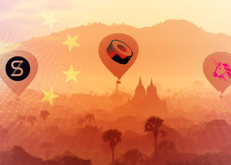 DeFi tokens SUSHI, SNX, UNI emerge as winners after China’s crypto crackdown