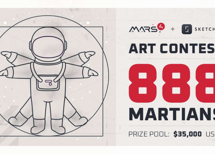 Mars4 and Sketchar Martians888 Art Contest – Press release Bitcoin News