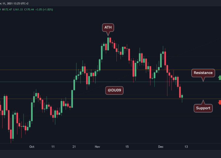 SOL Struggles to Hold Above $170 as Bears Dominate Momentum