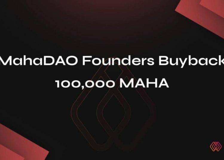 MahaDAO Founders buyback 100,000 $MAHA at an average price of 3.4$