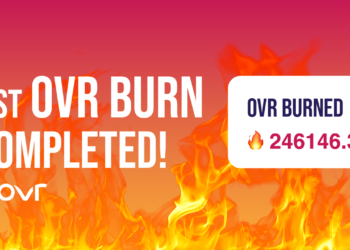 OVR and the Results of the Token Burning Program’s First Month – Sponsored Bitcoin News