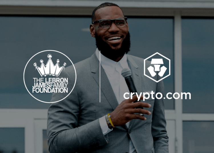 Crypto.com partners Lebron James to give students Web3 opportunities