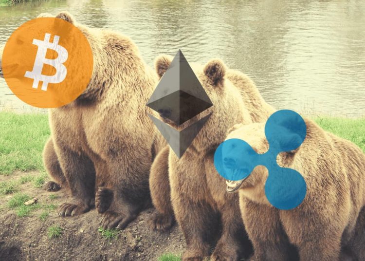 Cryptocurrencies See Double-Digit Drops After Wall Street’s Friday Bloodbath