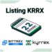 KRRX token is already listed on Bittrex Global. How KRRX holders can operate it.