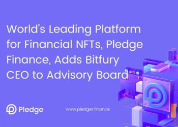World’s Leading Platform for Financial NFTs, Pledge Finance, Adds Bitfury CEO to Advisory Board