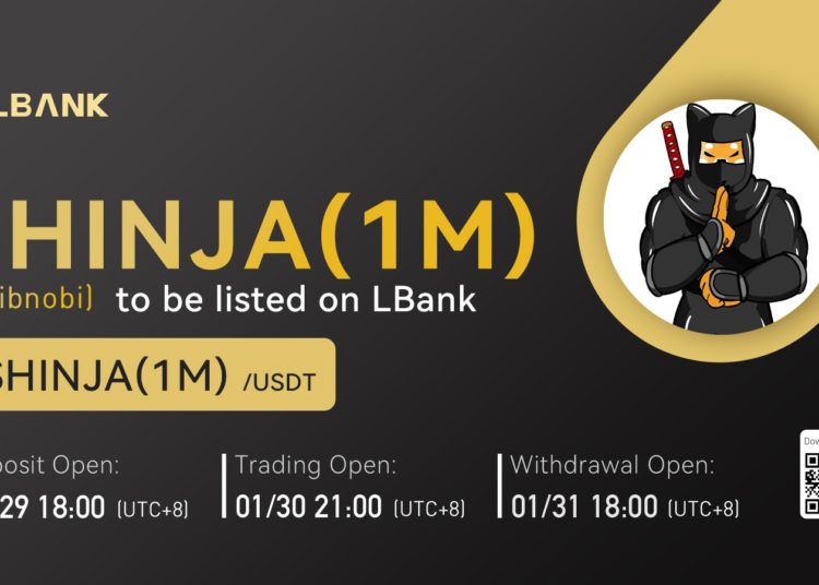 LBank Exchange Will List Shibnobi (SHINJA) on January 30, 2022 – Press release Bitcoin News