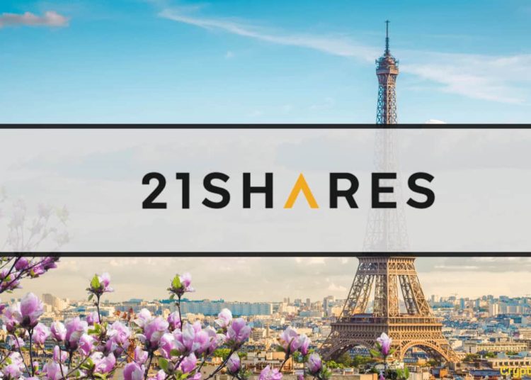 21Shares Lists Decentraland, AAVE, FTX ETPs on Euronext Paris and Amsterdam