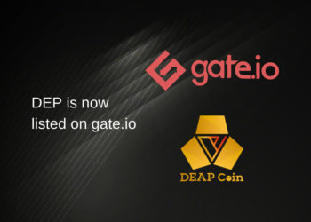 DEAPcoin, The Native Token of The Digital Entertainment Asset Ecosystem Lists on Gate.io