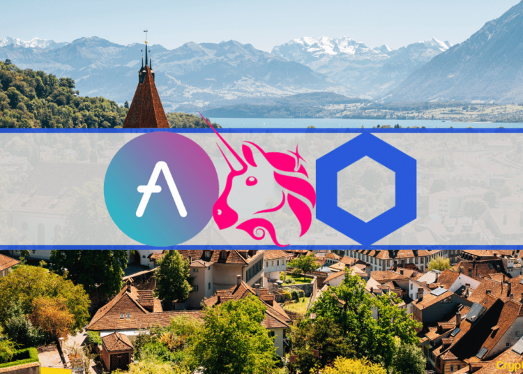 21Shares Adds Aave, Chainlink, and Uniswap ETPs on BX Swiss
