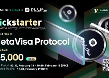 $MESA on MEXC Kickstarter – Users can Vote to Win 135,000 MetaVisa Protocol (MESA )Airdrops