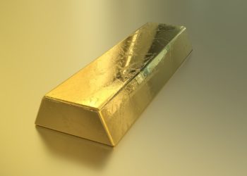 Gold Cube Displayed in New York as a Representation of Crypto and NFTs