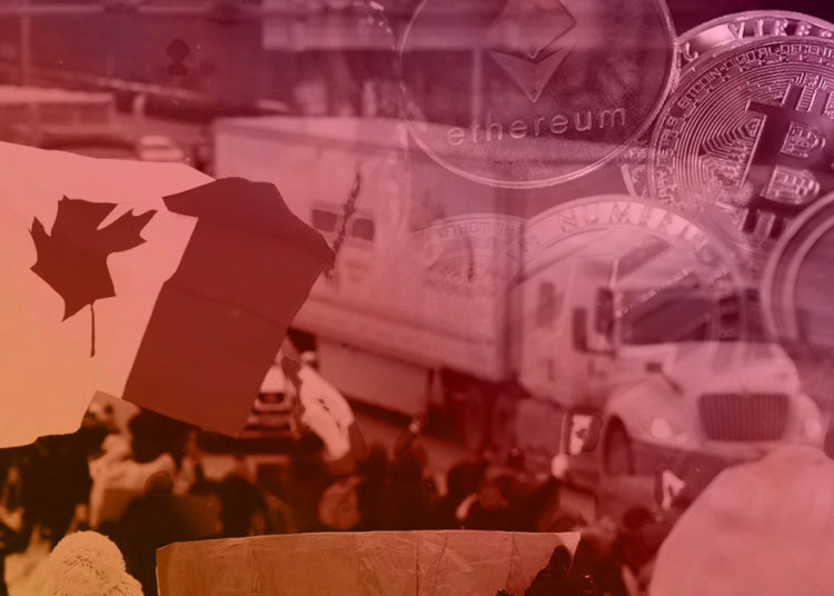Canadian protestors respond to emergency crypto measures with the Freedom Convoy Token