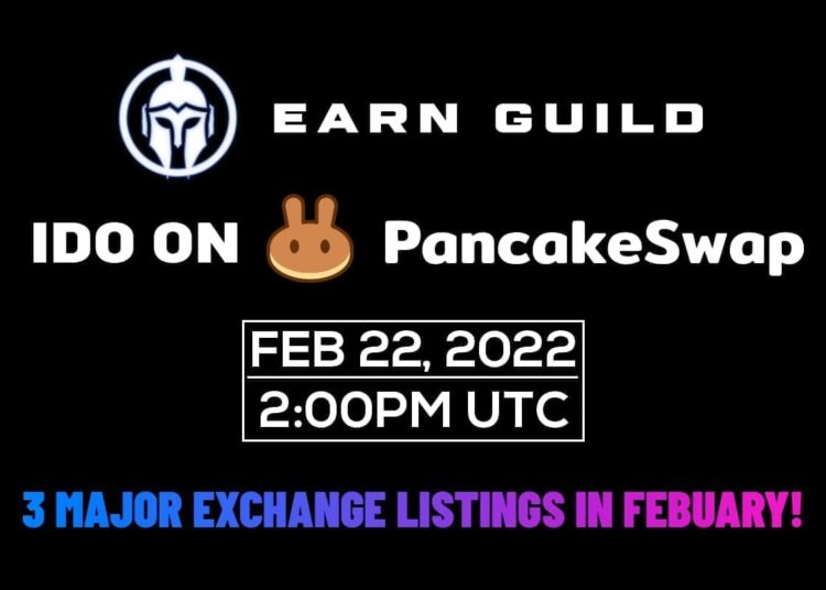 Earn Guild’s public sale coming to PancakeSwap
