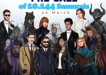 Ninja Fantasy Trader Announces Its First Presale of the Rarest NFTraders or Samurais