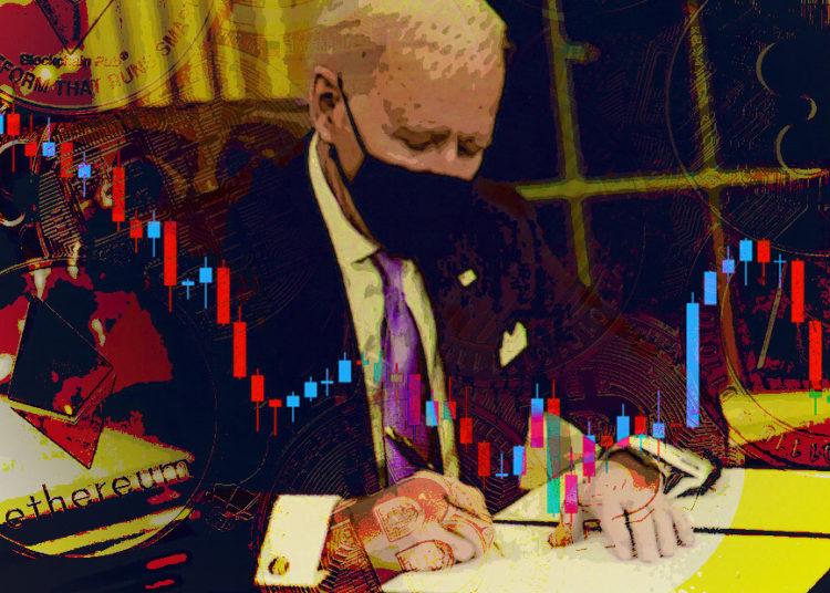 Crypto markets lose $100 billion as Biden signs executive order on digital assets
