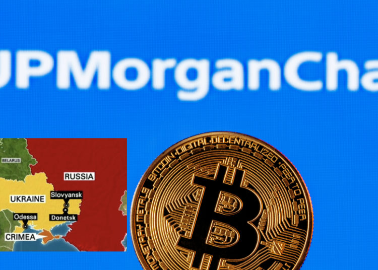 JP Morgan bullish on crypto as ruble fights for survival
