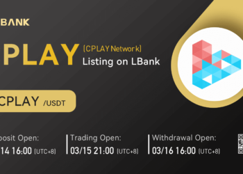 CPLAY Network (CPLAY) Is Now Available for Trading on LBank Exchange – Press release Bitcoin News