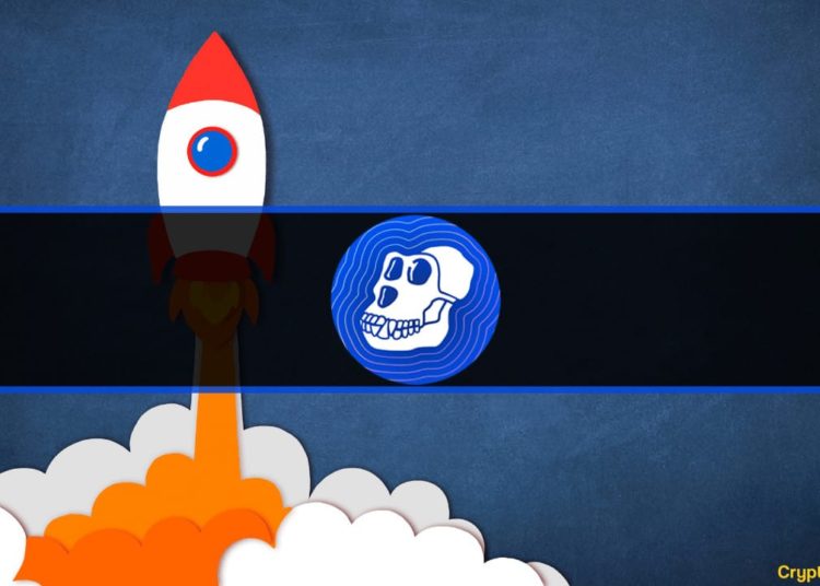 BTC Below $40K, ApeCoin Soars 14% Ahead of Otherside Sale