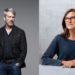 Michael Saylor and Cathie Wood at Bitcoin 2022 in Miami