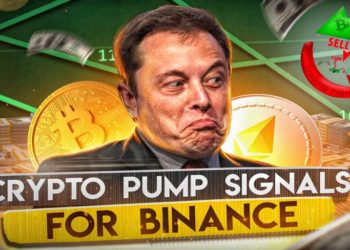 Trading signals about the upcoming pump on Binance from Telegram