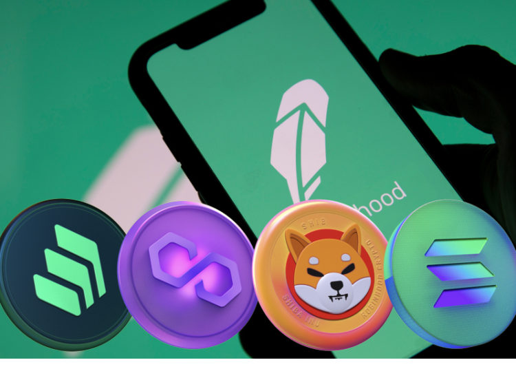 SHIB meme coin listed on Robinhood along with SOL, COMP, and MATIC