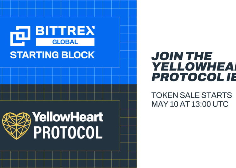 Revolutionary NFT Platform YellowHeart Protocol Set to Launch on Bittrex Global Starting Block – Sponsored Bitcoin News
