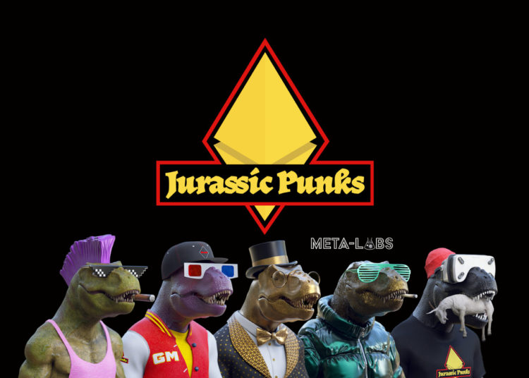 Jurassic Punks NFT – a unique generative NFT collection built in Unreal Engine 5
