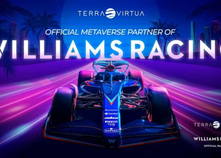 Terra Virtua Joins Williams Racing as Official Metaverse Partner
