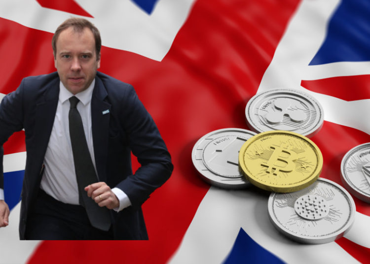Former British cabinet minister reiterates his support for UK crypto hub