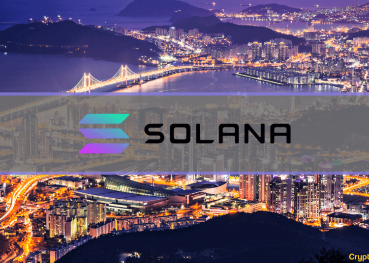 Solana Raises $100 Million to Support Crypto Projects in South Korea