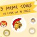 Will Meme Coins Survive the Crypto Winter of 2022? Top 5 Meme Coins: Funny Coin Market Trends and Prospects