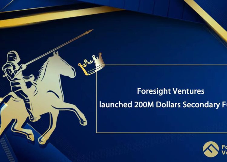 Foresight Ventures Launches 200m Foresight Secondary Fund I to Invest in Private Round Crypto Assets – Sponsored Bitcoin News