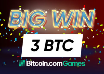 Lucky Player Wins A Second 5,000x Jackpot on Bitcoin.com’s Crypto Casino, Bags Another 3 BTC – Promoted Bitcoin News
