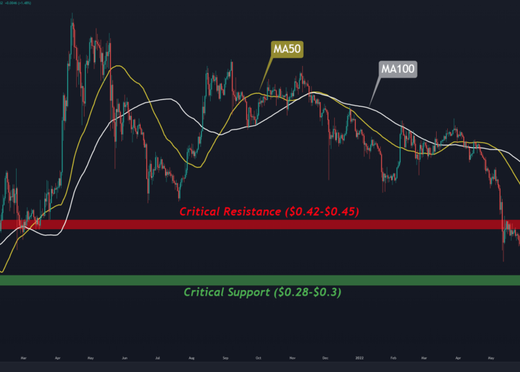 XRP On the Verge of Breaking Below a Critical Support
