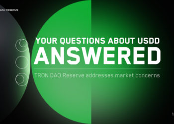 TRON DAO Reserve Addresses Questions Regarding USDD Stablecoin