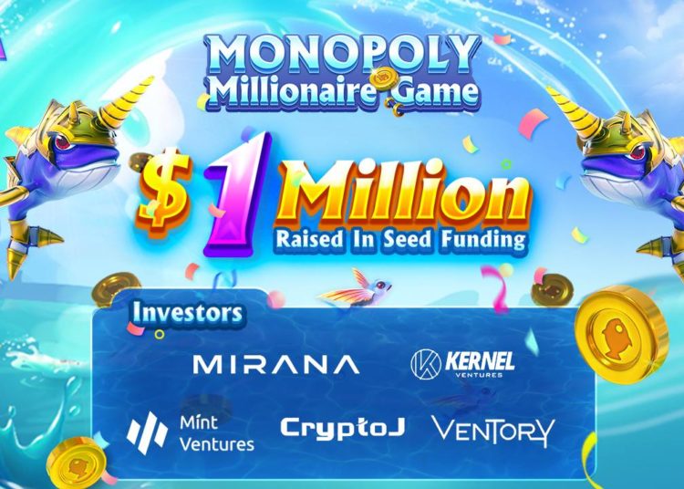 Monopoly Millionaire Game Raised $1 Million in Seed Funding – Press release Bitcoin News